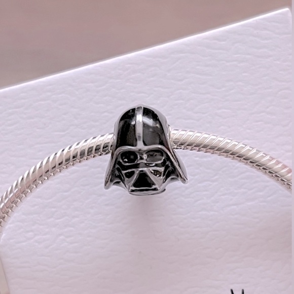 Pandora Jewelry - Pandora Disney Star Wars Dart Vader 799256C01 Silver Enamel Black Charm